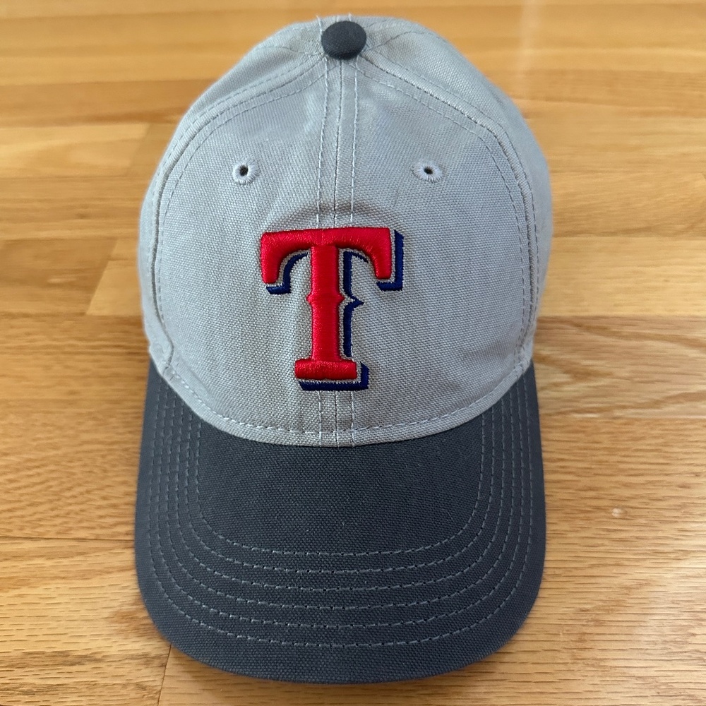 Texas Rangers KIDS Child MLB Genuine Merchandise Cap Hat Gray